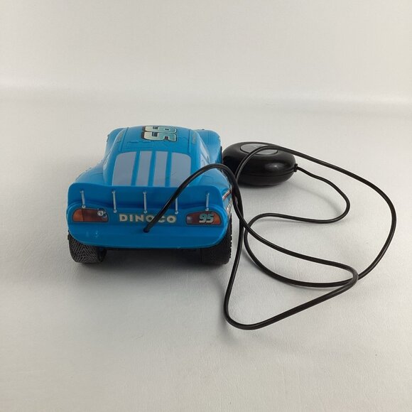 Disney Pixar Cars Tyco RC My First Remote Control Dinoco Lightning McQueen Toy - Picture 5 of 9